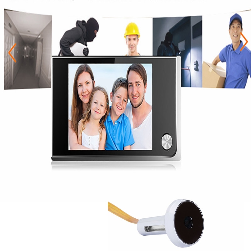 3.5 inch Peephole Digital Door Camera Doorbell 120 Degree Peephole Viewer