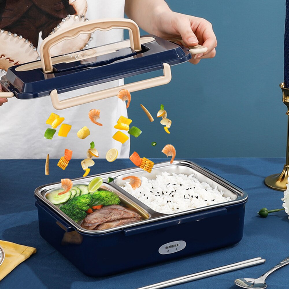 Food thermal insulation electric lunch box portable food electric heater household vehicle mounted food heating lunch box