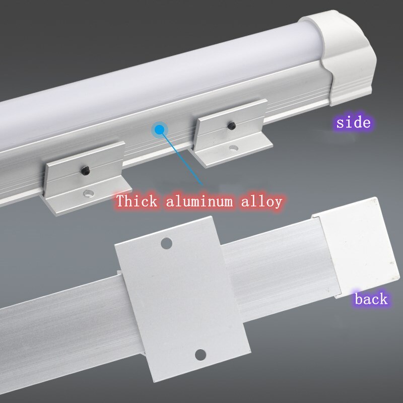 T5 Tube Fixture1ft 2ft 3ft 4ft LED Tube Light Slim Bar Lamp Surface Mounted Linear Aluminum Fixture for Lathe/ Warehouse