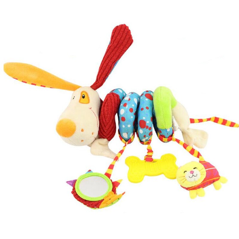 Mooie baby speelgoed baby wieg draait rond het bed wandelwagen opknoping Ontwikkeling educatief speelgoed Rammelaar Mobiele Bijtring 24% off