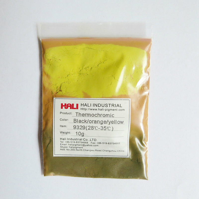 3 color changing thermochromic pigment,3 stage heat active pigment sensitive pigment,item:9326.....