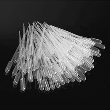 Sosw -100 stk graduerede pipetter dråbeholder polyethylen  (1ml)