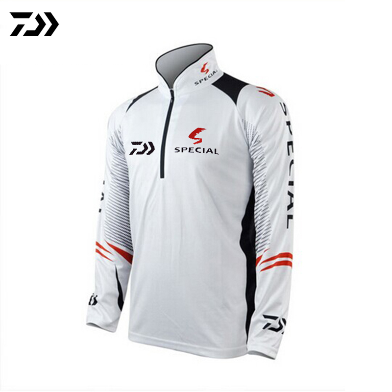 DAIWA DAWA Plus rozmiar 6XL odzież wędkarska dla mężczyzn lato oddychające suche słońce ochrona UV odzież sportowa człowiek odkryty wędkowanie koszule