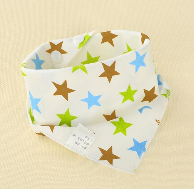 1Pcs Infant Kids Baby Girls Boys Bibs Feeding Saliva Cotton cartoon Towel Dribble Bibs