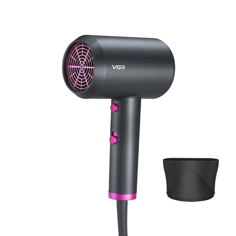 ENZO 1600W Professionelle Salon Haar Trockner Negativ Ionen Fön Elektrische Haartrockner Heißer/Kalten Wind Mit Luft Sammeln düse