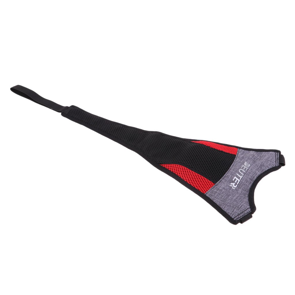 Cubierta para el sudor del marco de la bicicleta para interiores, protector de Red que absorbe el sudor, Correa con soporte para teléfono, Negro, Rojo, 58x23cm