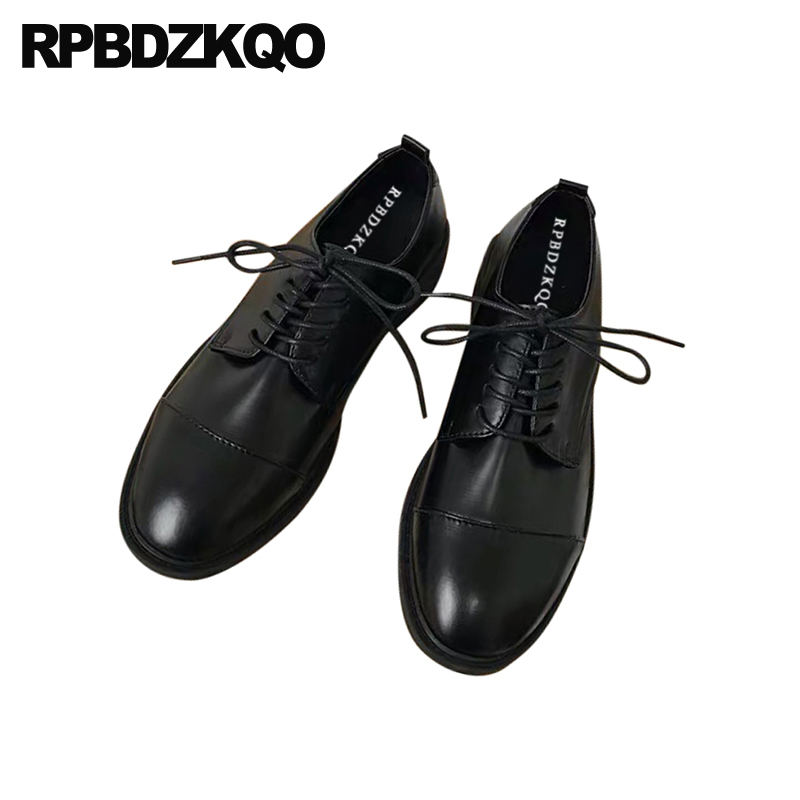 Zapatos Oxford Vintage chinos para mujer, Sandalias planas sin cordones con punta redonda de China, color negro, talla 35, para verano,