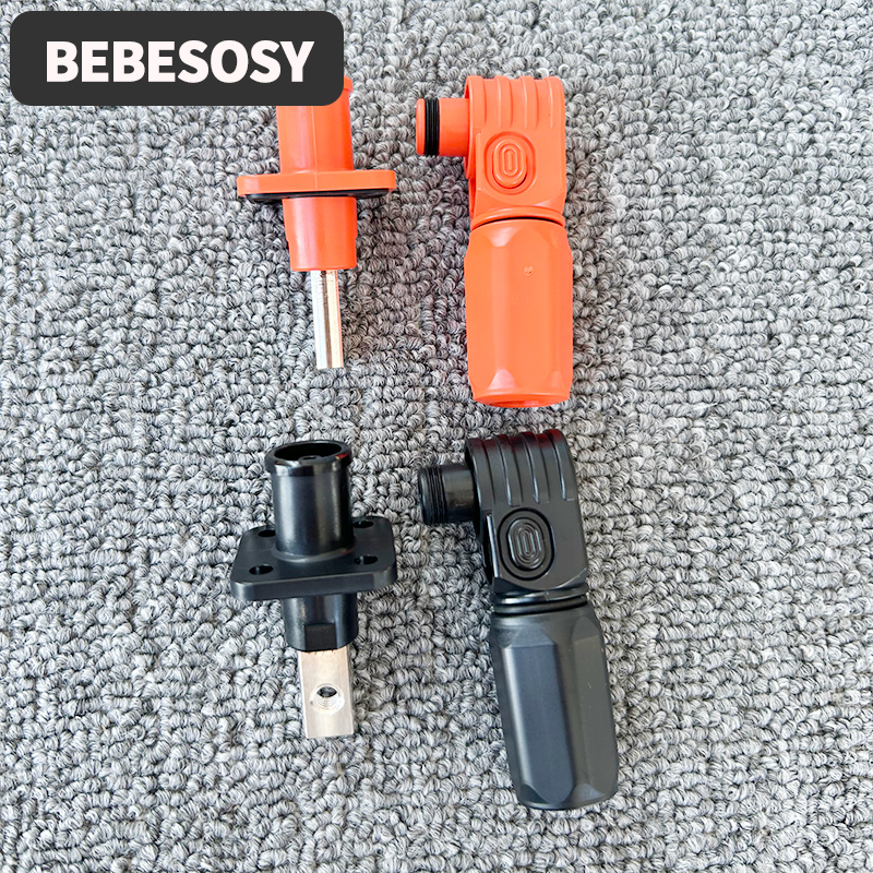 Batterijbehuizing Ingang Uitgang Terminal Connector 200A 120A Verwijderbare Quick Plug Terminal Vlamvertragend Waterdicht IP67 Single Core