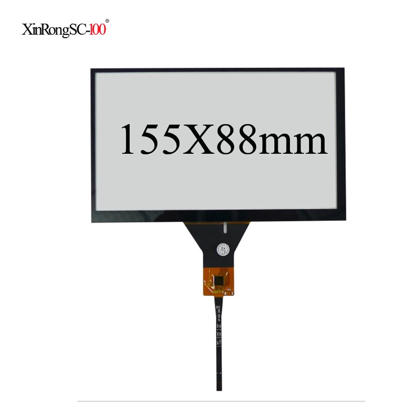 JY-GT911 de navegación de DVD para coche, 7, 8, 9 pulgadas, 6 pines, digitalizador de pantalla táctil capacitiva de 6,2x88mm, 155x165mm, 100x210mm, 126mm, 192mm x 116mm