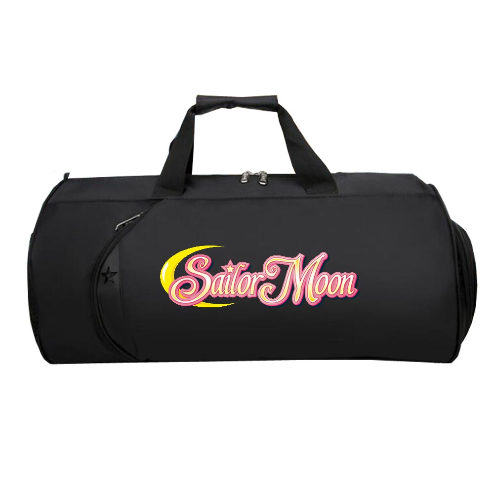 Bolso de viaje para hombre, Maleta de equipaje, bolso grande de hombro multifunción grande para aficionados al anime Sailor Moon de dibujos animados