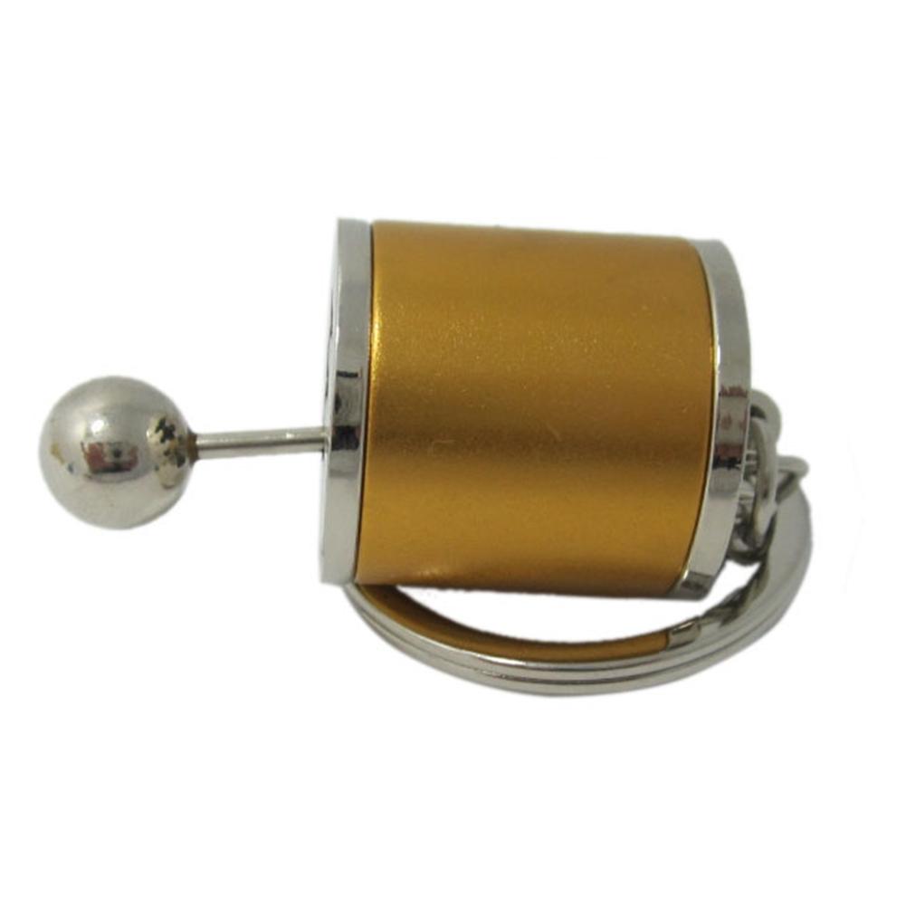 Car Gear Shift Keychains Ring Keyring auto 6 Speed Gearbox Gear Shift Racing Tuning Model Key chain Car Accessories
