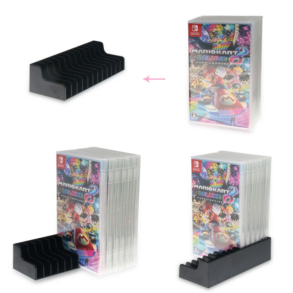 Nintend Switch Game Card Case 2 pcs Storage Box CD Disk Holder For Nintend Switch Game Card Case FoR 24 PCS Disk Shell Box
