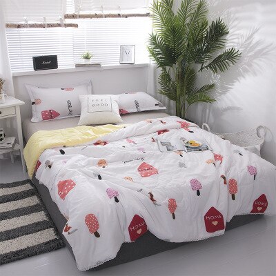 Neue Bettdecke Sommer Decke Decke Tröster Bett Abdeckung Quilten Hause Textilien Geeignet für freundlicher Erwachsene 150*200 cm, 200*230CM: 150x200cm / 5
