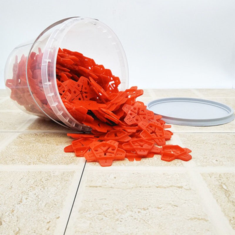 150 st / set nivå kilar kakel distanser för golv vägg kakel spacer carrelage kakel utjämningssystem nivåer lokaliserings distanser