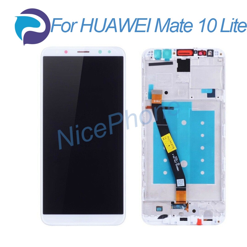 Mate 10 Lite LCD Touch Screen with Frame matte 10 Lite Display LCD RNE-L21/L22/L01/L02/L11/L23/L03/AL00 Mate 10 Lite LCD screen