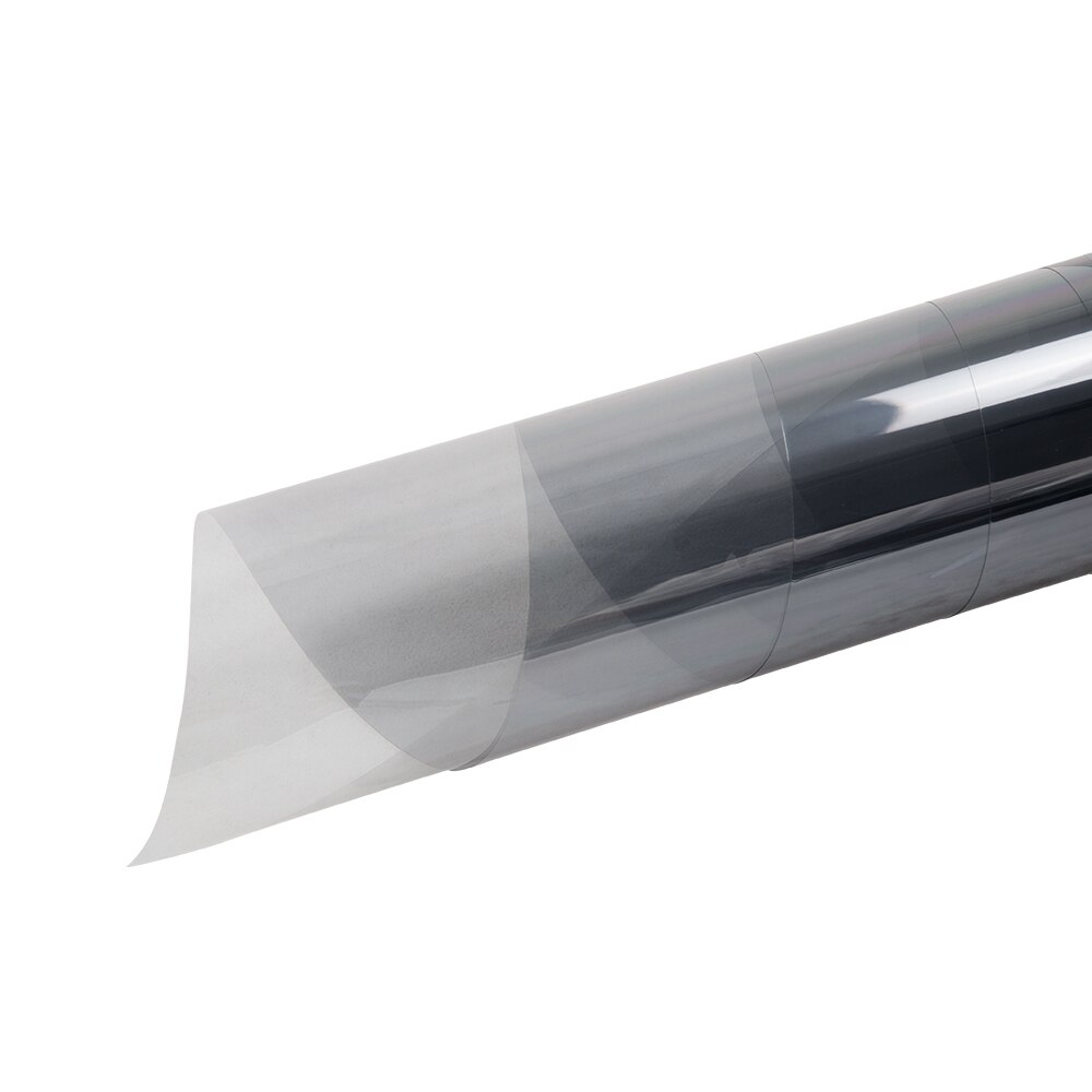 Sunice 65% vlt sputter solfarvet film bilrude glas klistermærke varmeafvisning biltilbehør 0.5 x 8m selvklæbende folier
