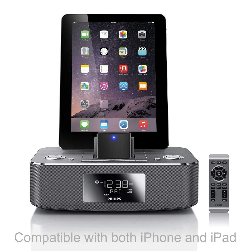 30Pin Bluetooth 5.0 Receiver Wireless Stereo Audio Adapter for Bose Sounddock Series II 10 Portable Digital Music System