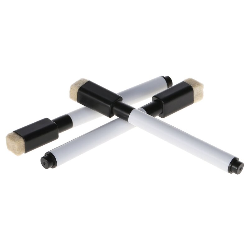 10 Pcs Whiteboard Pen Erasable Marker Office School Stationery Supplies