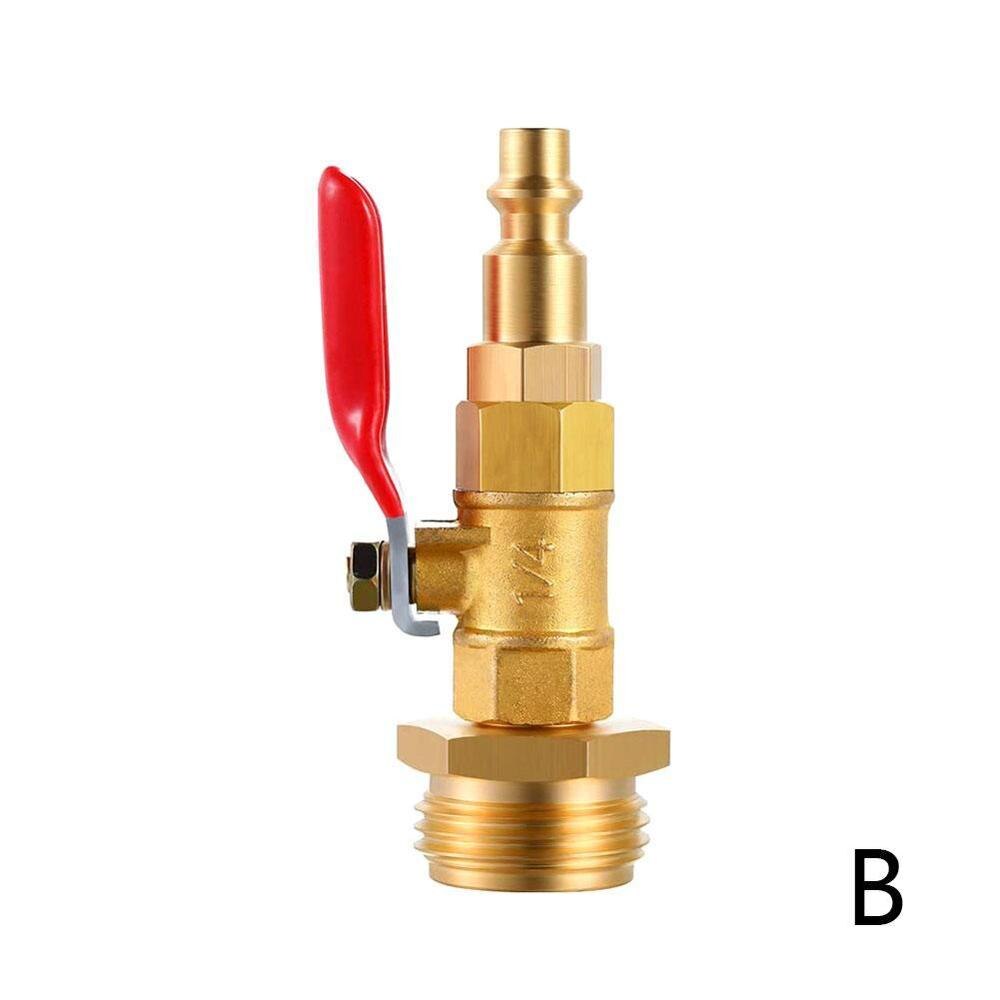 RV Blowout Adapter 5 Piece Kit For Winterizing RV Camper Trailer Boat H8V5: B