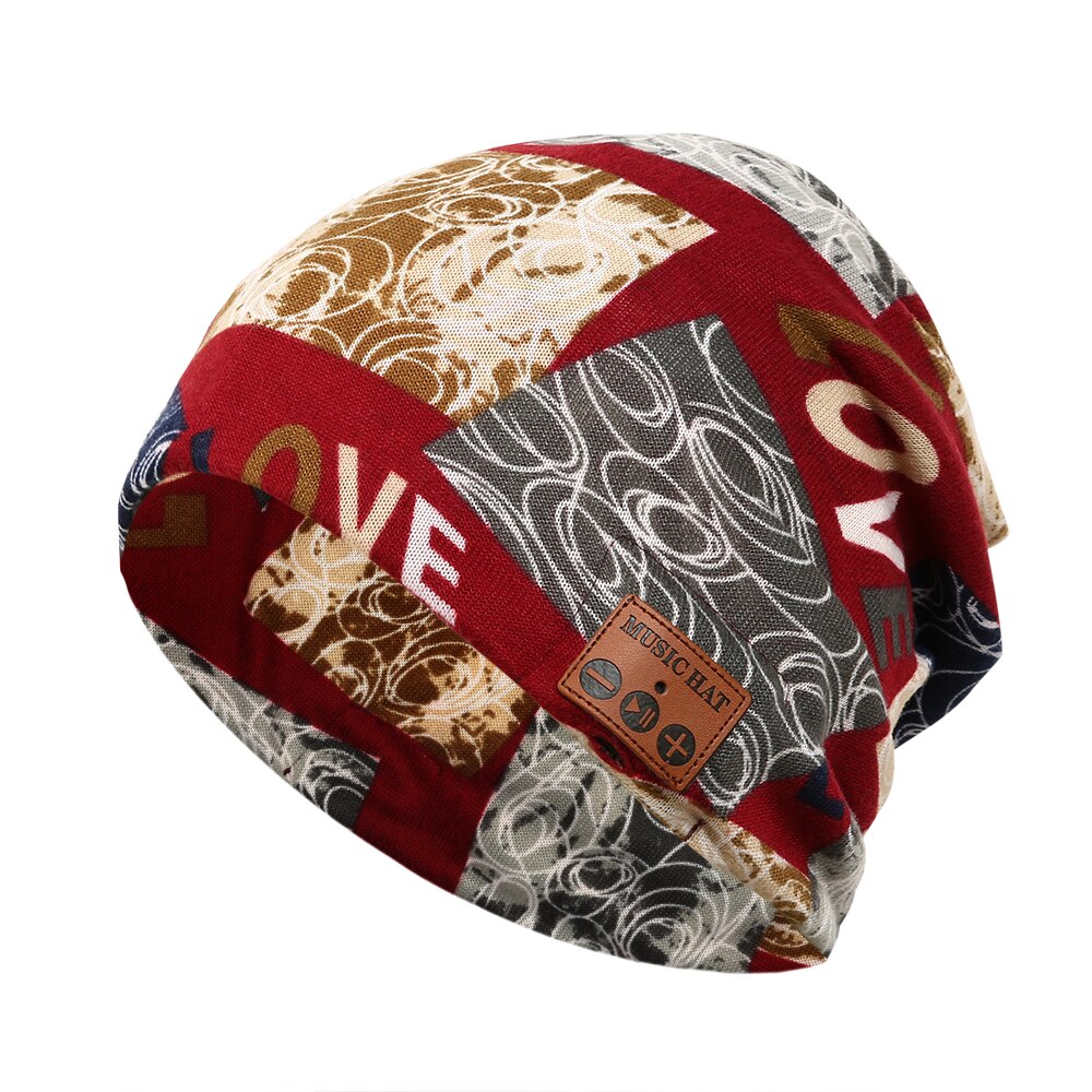 Gorro con cola de caballo compatible con Bluetooth, para mujer, especial con de cola de caballo para niña y mujer, sombreros de música manos libres: Default Title
