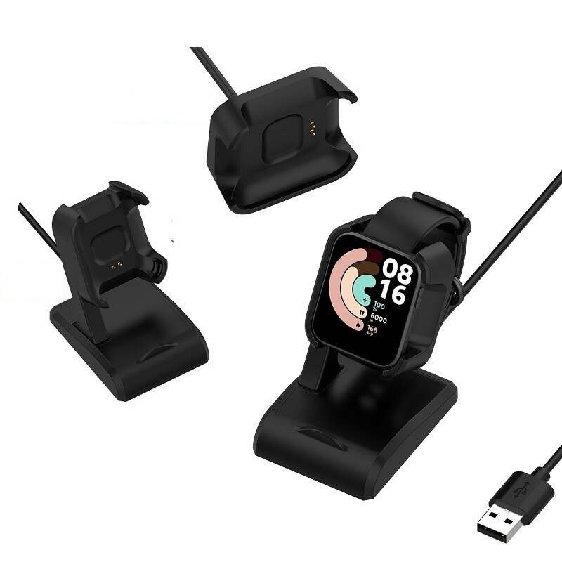 Chargeur USB pour montre Xiaomi Mi Watch Lite Redmi, câble de chargement, accessoires de montre intelligente, Dock adaptateur