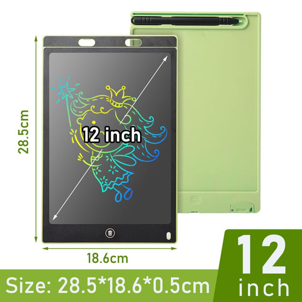 LCD Writing Tablet - 12-inch - 8.5-inch - 4.4-inch - Digital Drawing Pad - ABS