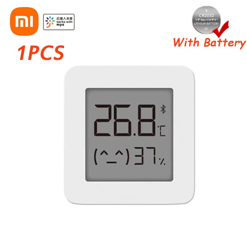 XIAOMI Mijia 3/2/1PCS Bluetooth Thermomètre 2 Sans Fil Électrique Intelligent Hygromètre Numérique Thermomètre avec Mijia APPLICATION: 1PCS