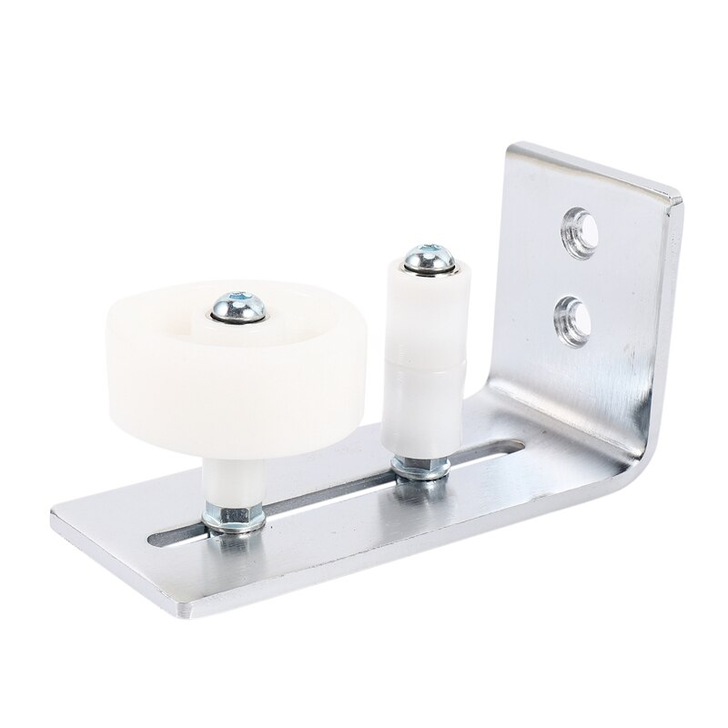 Jfbl Schuur Deur Vloer Gids Rvs Wandmontage Blijven Schuur Deur Roller Gidsen Flush Krasvrije Wielen met Bal Beer