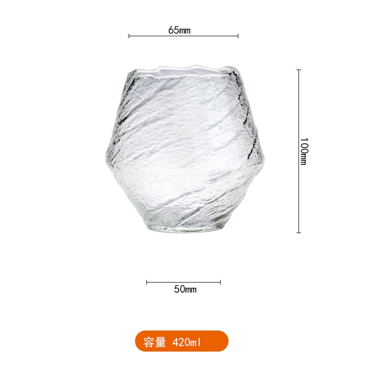 Japanse Edo Art Whisky Glas Glimmertjes Niche Xo Drank Glas Loodvrij Whisky Wijn Glazen Met Houten Box Brandy vaso