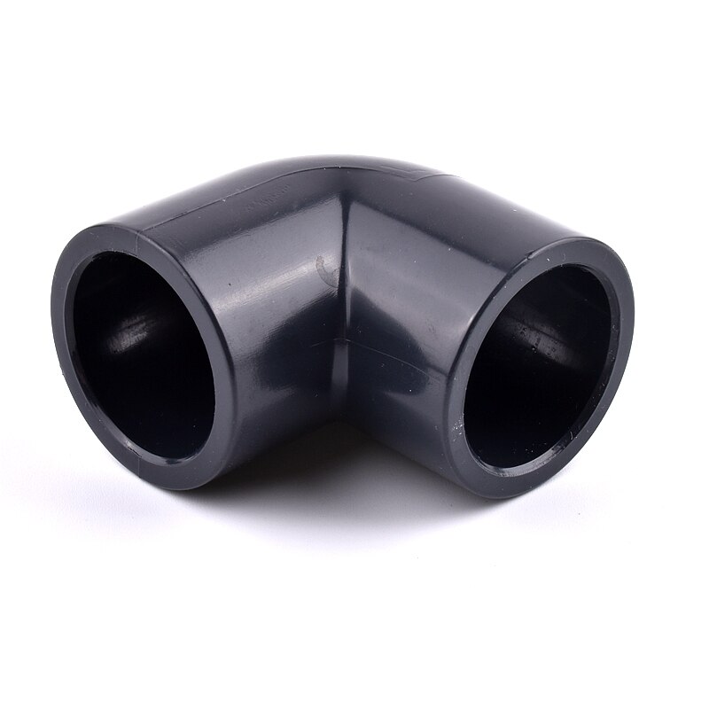I.D 20~63mm UPVC Pipe 90° Equal Elbow Connector Irrigation System Hydroponics Planting Frame Plastic Elbow Socket Connectors