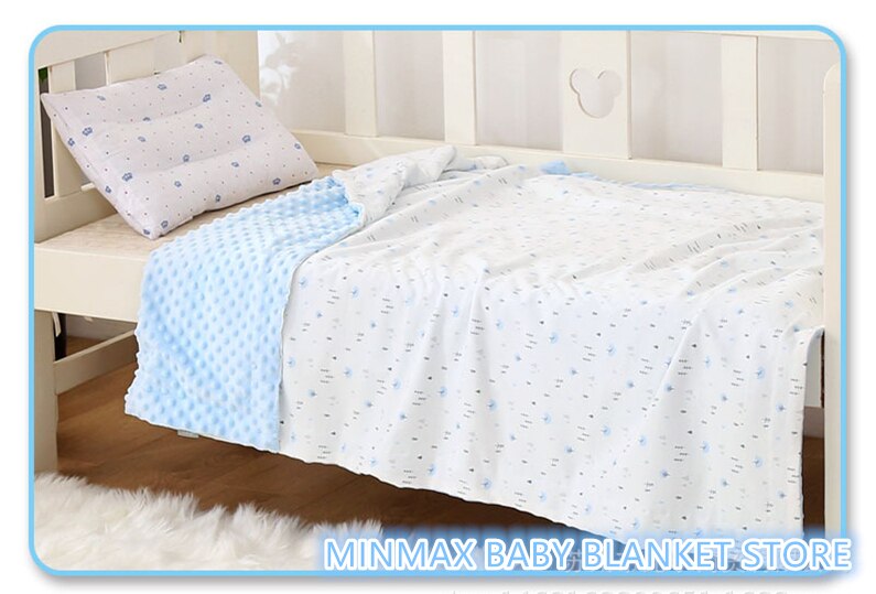 Couverture en coton imprimé de marque, couverture thermique douce en minky à pois pour tout-petits, couverture pour bébé, couvre-lit pour enfants, couette pour enfants: Arbres / 70 x 100cm