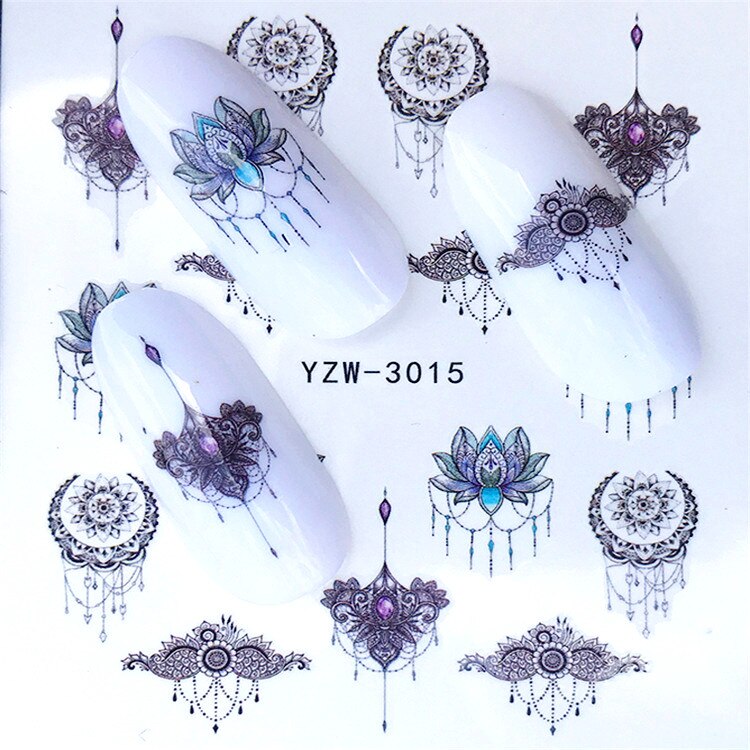 1 pièces Kawaii Nail Art fruits fleurs plume bricolage canne tranches décoration acrylique beauté polymère argile ongle autocollant outil: Nail sticker B