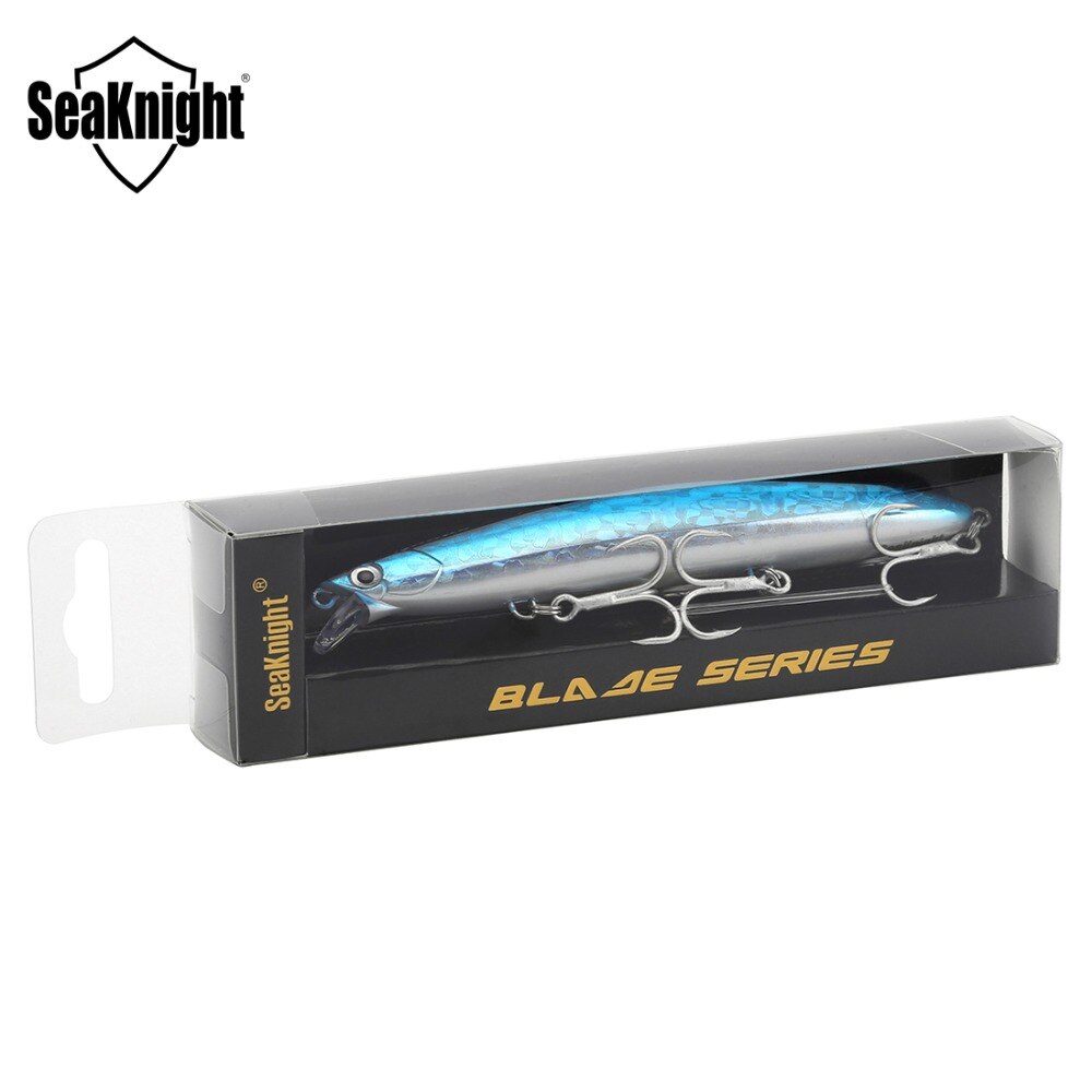 SeaKnight Brand SK008 Series 8PCS/Lot Minnow Fishing Lures 20g 125mm 0.3~0.9M Artificial Hard Bait 3D Eyes 3 Hooks Fishing Lure