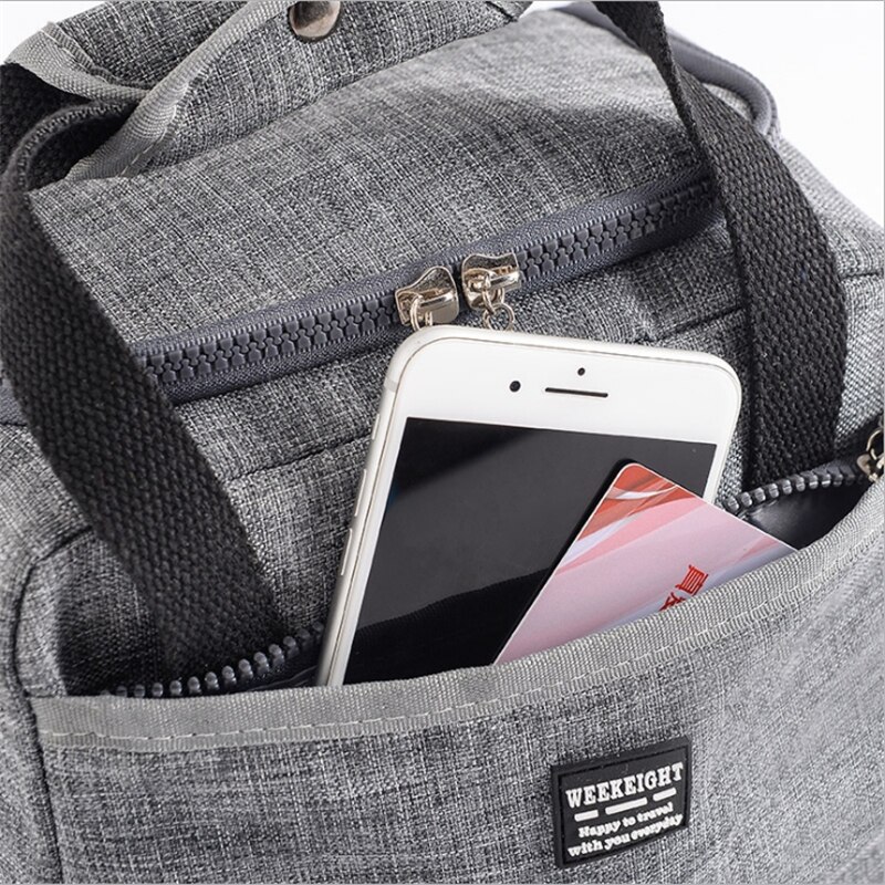 Geïsoleerde Lunch Tas Oxford Reizen Noodzakelijk Olie Picnic Pouch Unisex Thermische Diner Box Container School Voedsel Opslag Gevallen