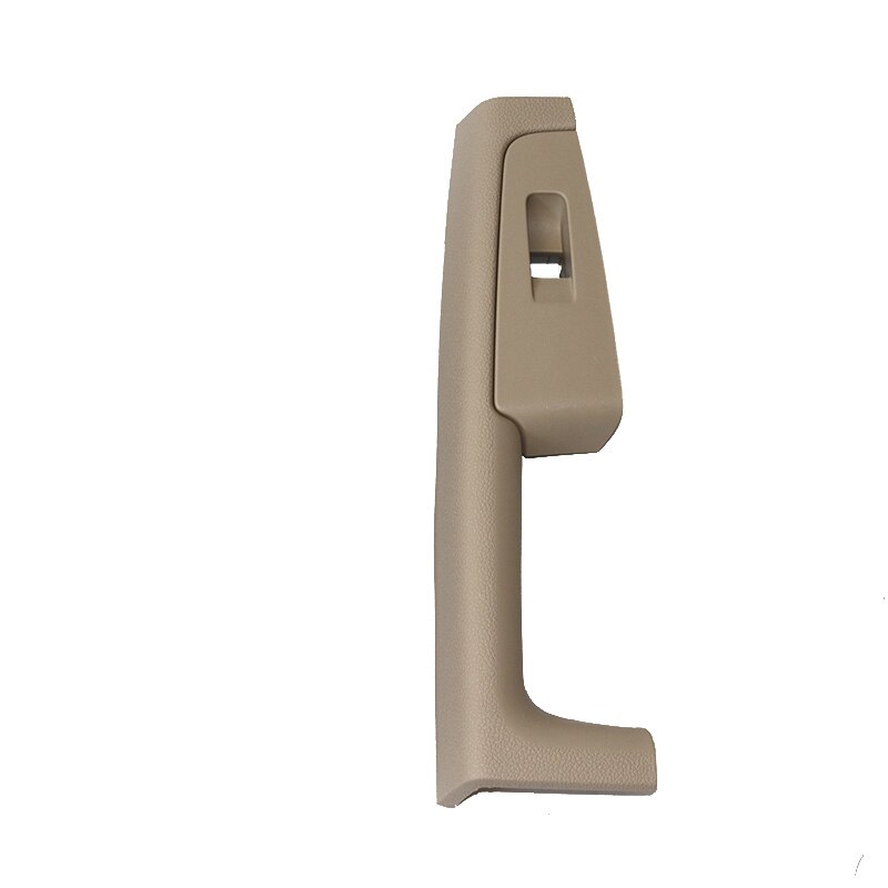 For Skoda Superb door handle front and rear Left and right door armrest box inner handle frame, the lifter switch box black: Rear Right   beige