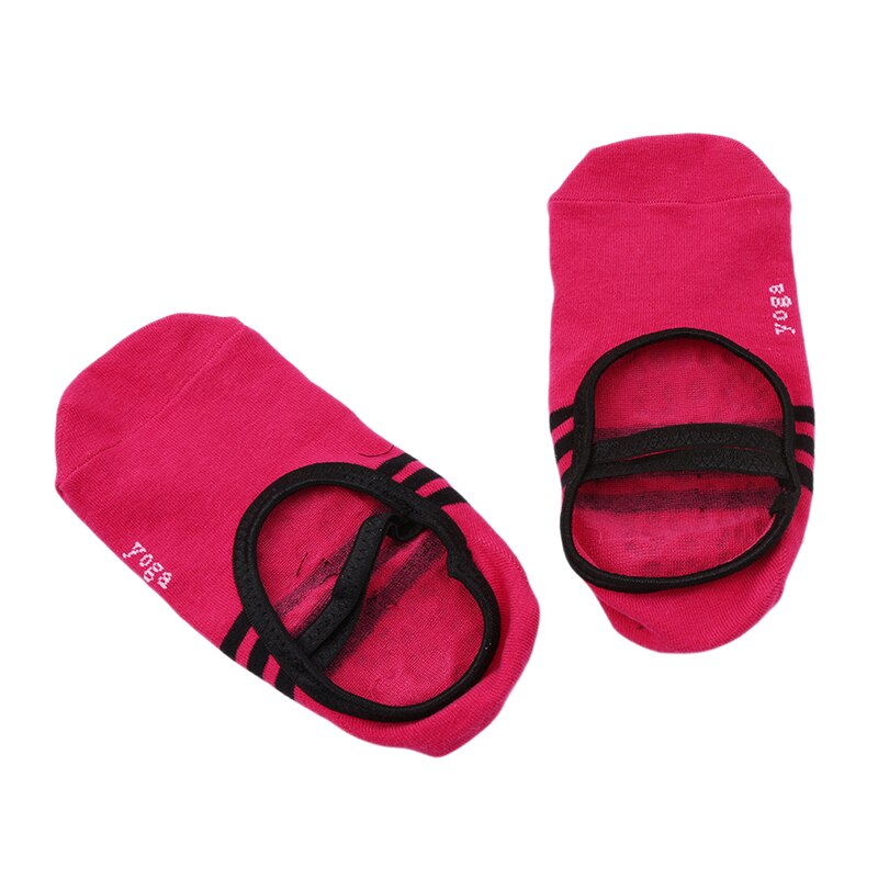 Antislipverband voor dames, katoenen sport-yogasokken, ventilatiesokken voor dames, pilates-balletsokken, danssokken, slippers