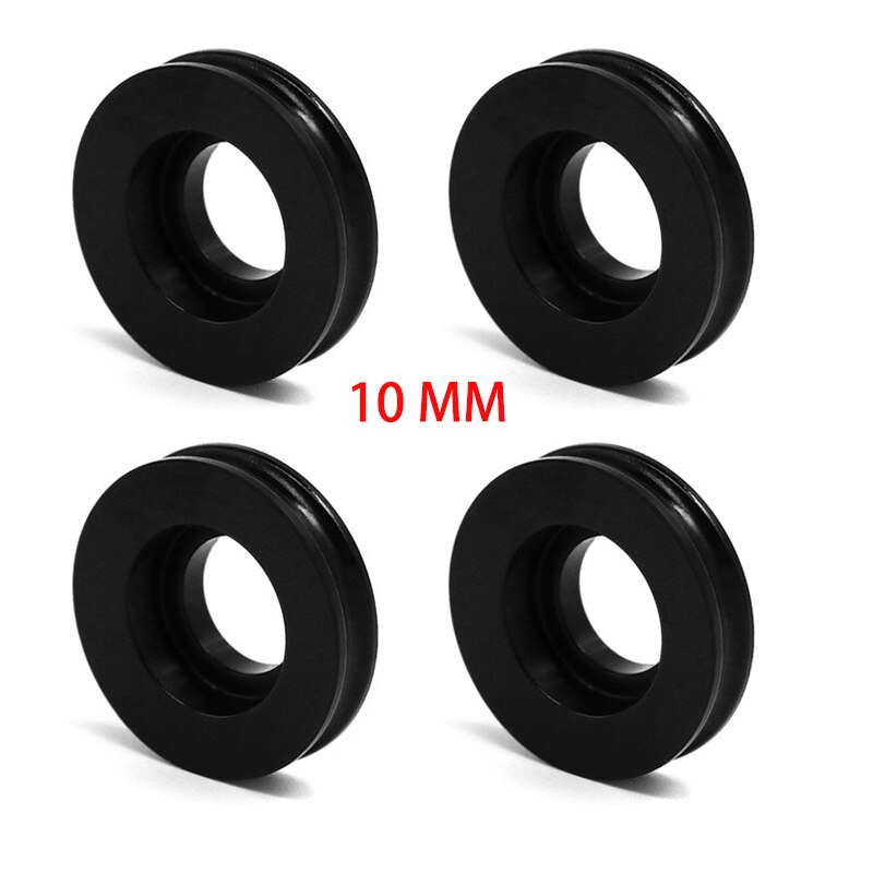 Pinzas de freno radiales, placa de cuña de arandela, espaciadores de 10mm, Perno M10 para Yamaha YZF R1 R6 YZFR1 YZFR6 Suzuki GSXR ZX6R ZX10R, 4 Uds.