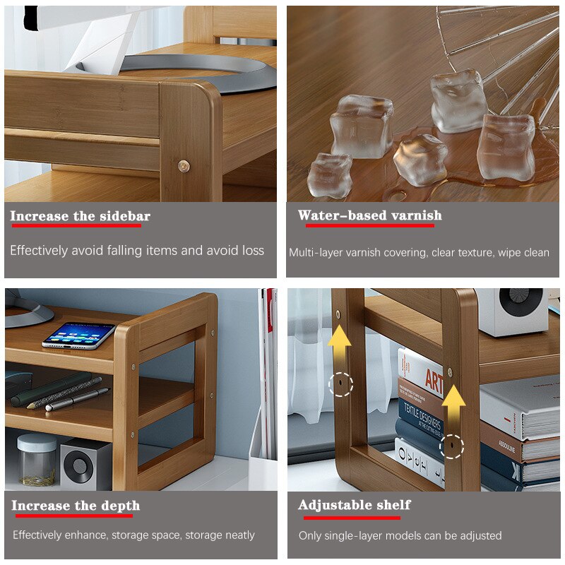 Monitor Stand Laptop Stand Base Desktop Storage Extension Stand Desk Shelf