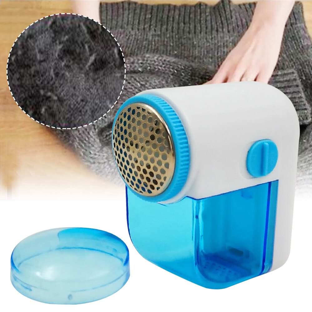 Electric Lint Remover Fabric Shaver Hair Remover Portable Mini Battery Operated Sweater Pilling Trimmer 2