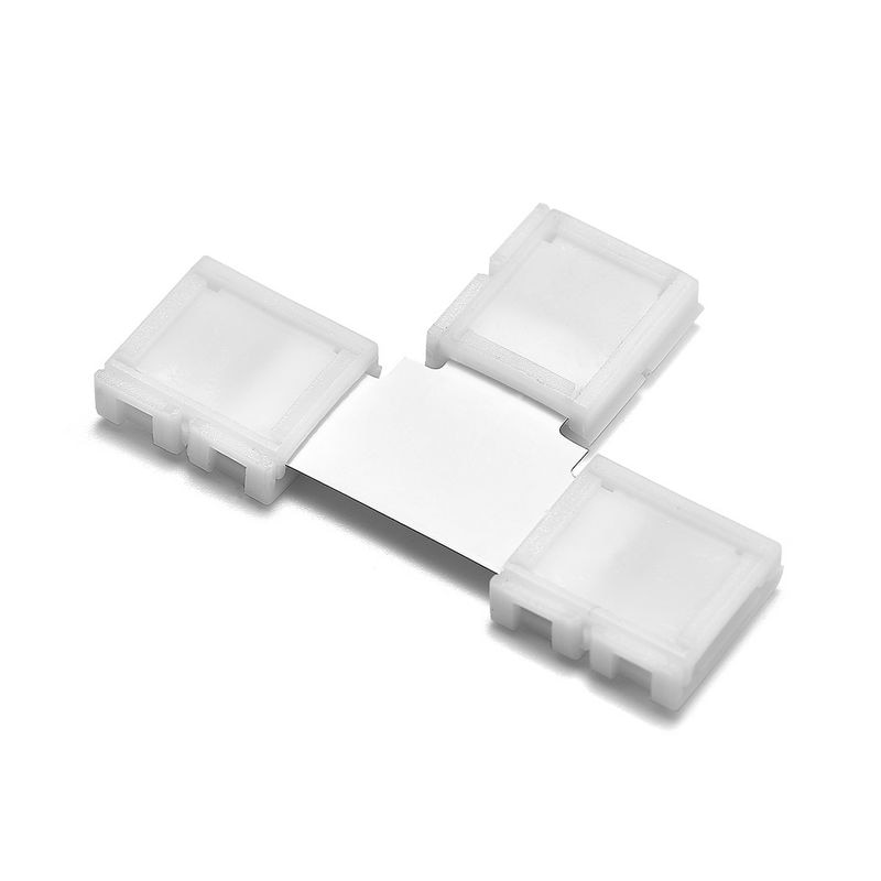 RGB Connectors 4 Pin L Kruis T Vorm LED Strip Connector PCB Lassen RGB Connector Voor 10mm 3528 5050 RGB LED Strip Verlichting
