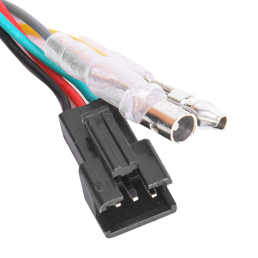 E-Bike Thumb Throttle LCD Digital Battery Voltage Display Motorcycle Voltmeter E-Bike Voltage Display