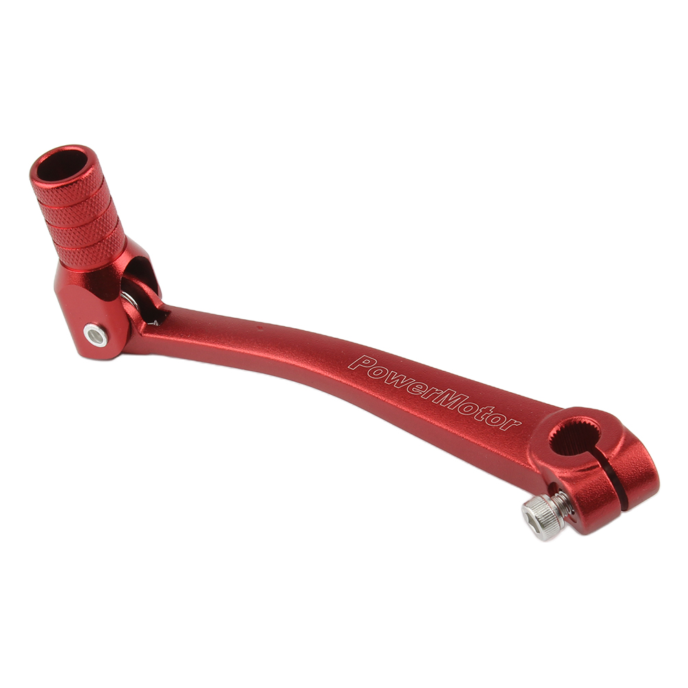 Palanca de cambio de marchas para motocicleta, accesorios universales para KTM Suzuki Yamaha Kayo 125 140 150 250cc ATV Pit Dirt Bike Motocross: Rojo