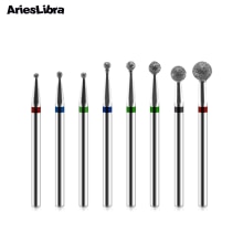 1pc diamant nagelborrkula roterande bit elektrisk fräs 8 szie nagelband burr nagelfil för manikyr pedikyr tillbehör