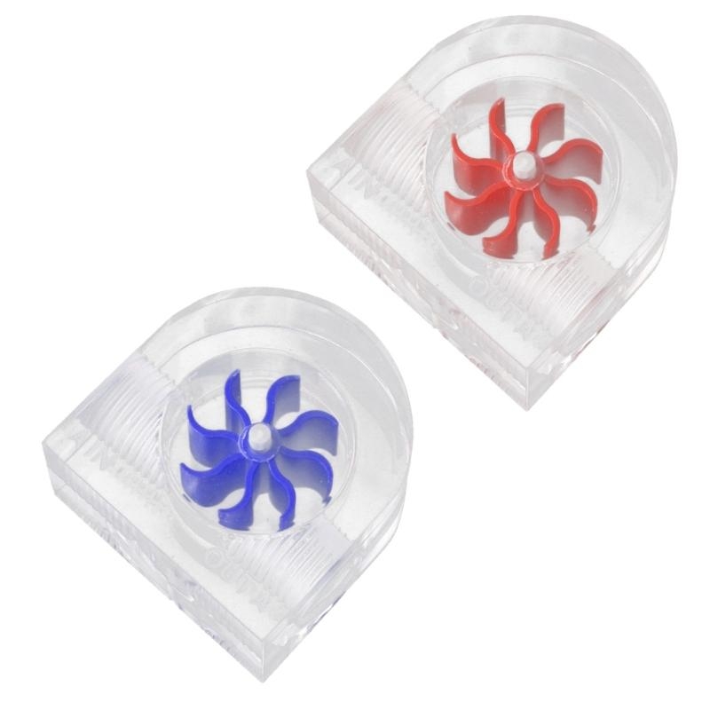 Misuratore di portata d'acqua PM2A Misuratore di portata semicircolare raffreddato ad acqua per computer Girante leggero e sottile migliore vendita