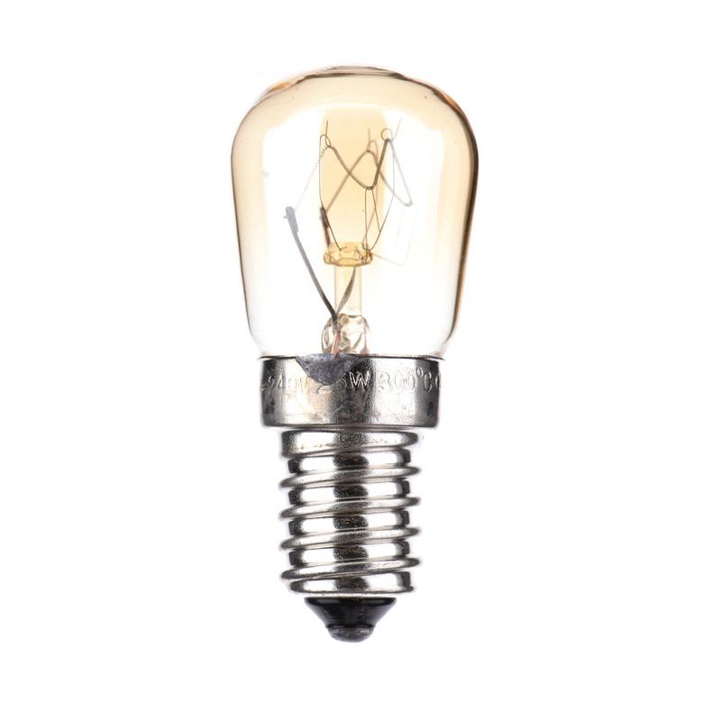 High Temperature 15W / 25W 300 Degrees E14 Oven Light Lamp Steam Light bulbs 220V-240V Tungsten lamp