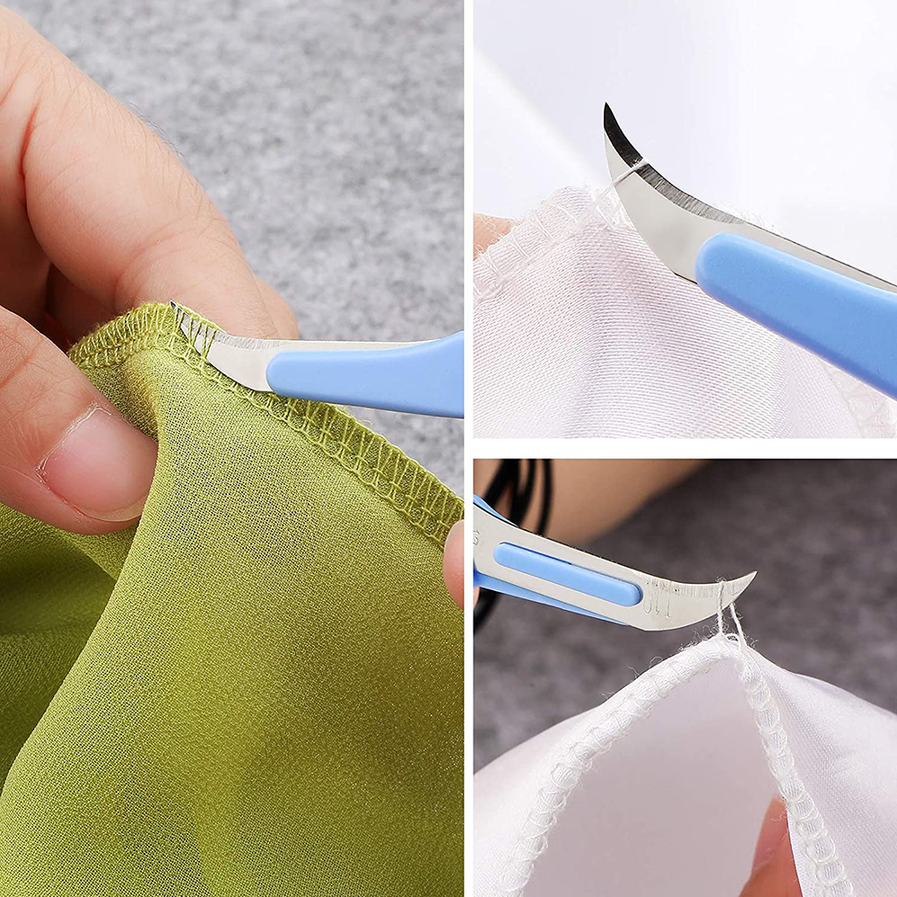 5/3PCS Small and Large Seam Ripper Kits with Stitch Ripper Seam Cutters Thread Remover Tool for Clothes Crafting Embroidery