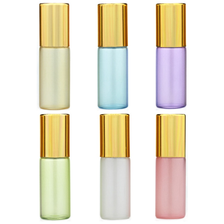 Empty Roll-on Bottle Advanced Stripe Recyclable Antiperspirant Roller Bottles Refillable Deodorant Container With RollerBall1n7