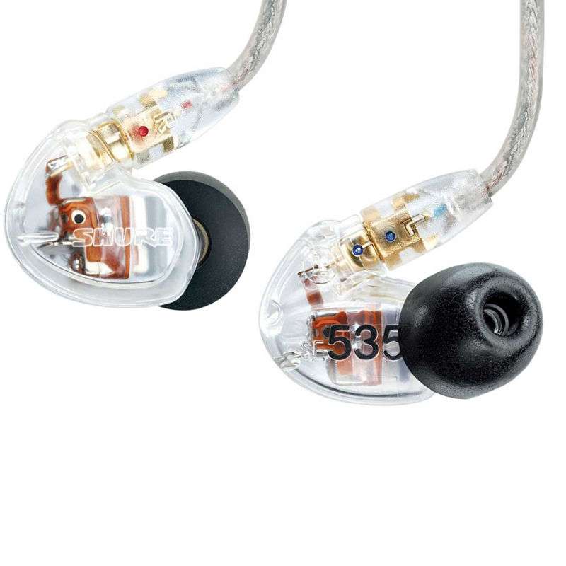 SE535 Detchable Oortelefoon 2 Kleuren Hi-Fi Stereo Hoofdtelefoon Se 535 In Ear Koptelefoon Met Doos Vs SE215 Se 215