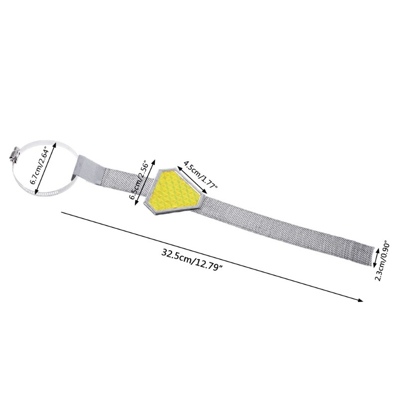 Cinta de Metal antiestática para coche, tiras reflectantes para evitar electrostática, Universal, ,