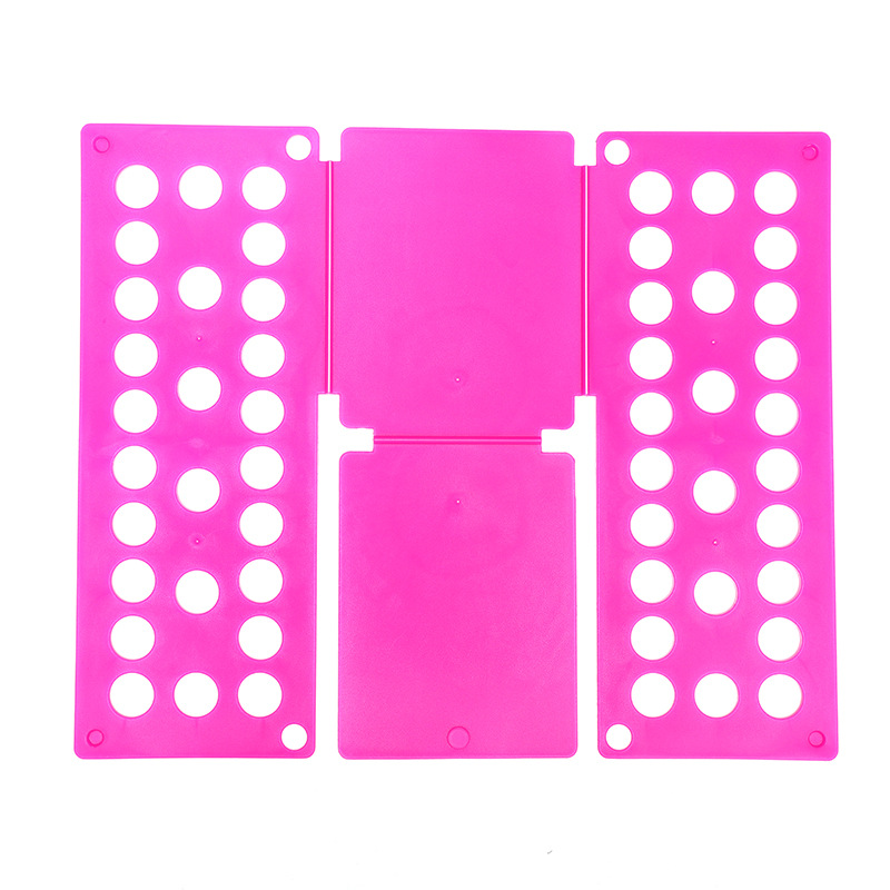 Planche magique à plier le linge pour adultes et enfants, accessoire pour le pliage rapide des vêtements et t-shirts: Plum